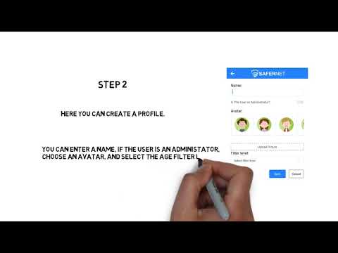 Add a new SaferNet Profile