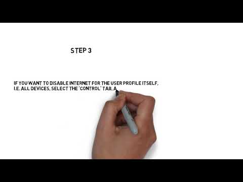 Use SaferNet Internet On and Off Toggle